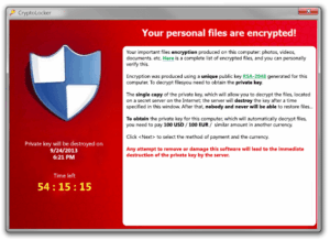 Encrypting ransomware