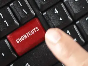 keyboard shortcuts