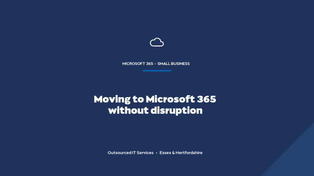 How do you move your business to Microsoft 365 without disruption?