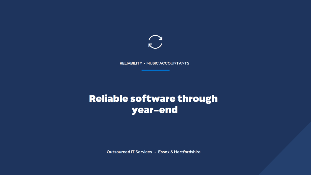 How do you keep payroll and accounting software running reliably through year-end?