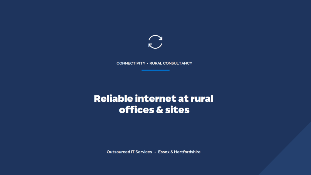 How do you get reliable internet and Wi-Fi at rural offices and remote sites?