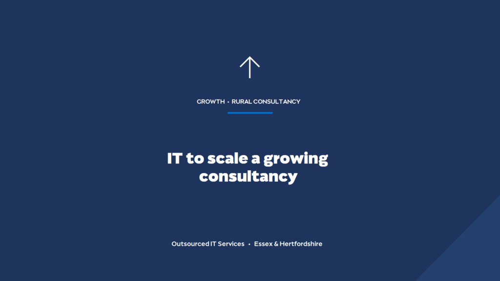 What IT does a growing multi-office rural consultancy need to scale?