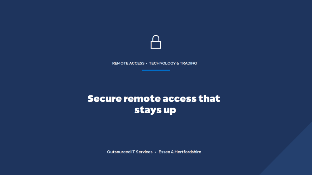 How do you give developers secure remote access that stays up?