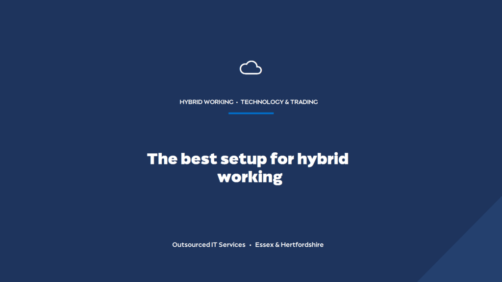What's the best setup for home and hybrid working at a tech firm?