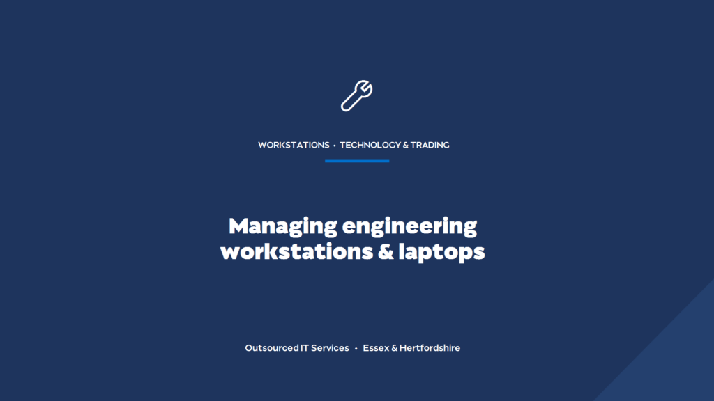 How do you manage powerful engineering workstations and laptops?