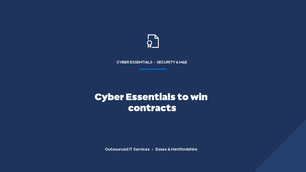 Do security and M&E contractors need Cyber Essentials to win contracts?