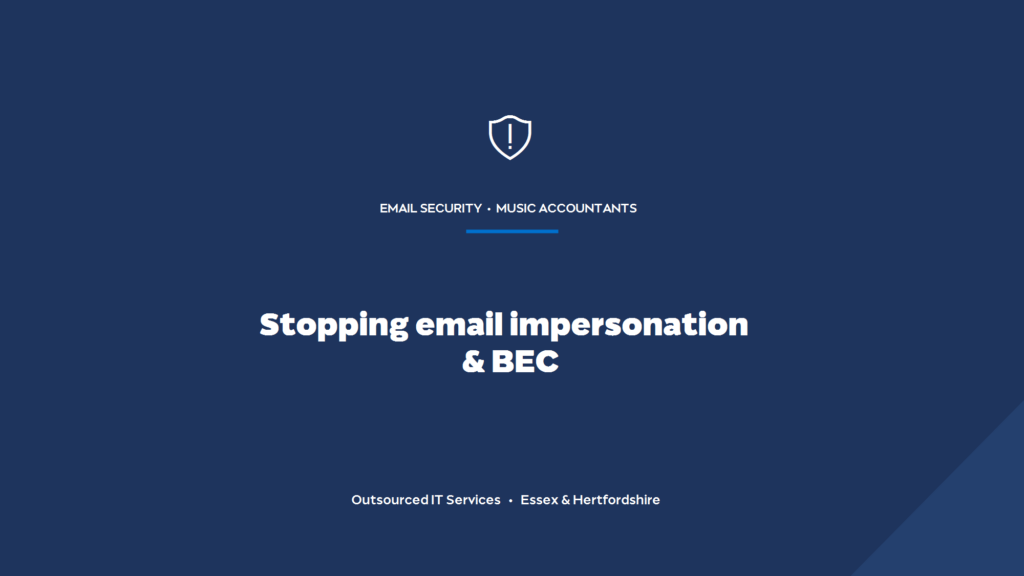 How do you stop business email compromise and partner impersonation?