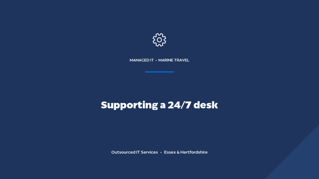 How do you support a 24/7 worldwide travel desk?