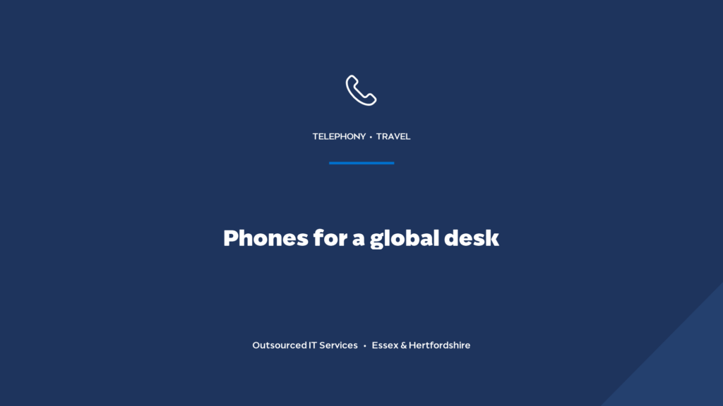 What's the best phone system for a global travel desk?