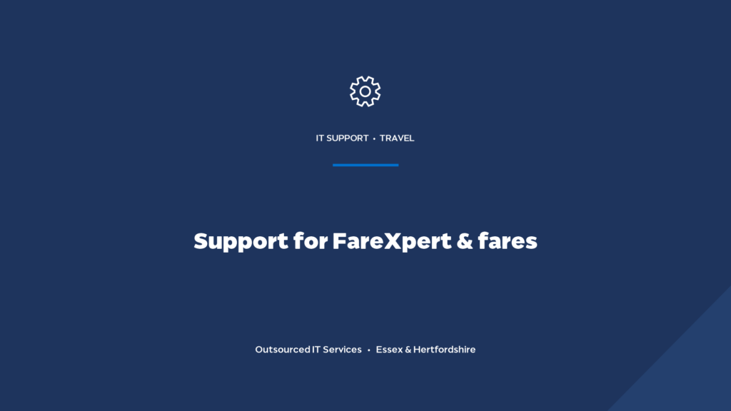 How do you support FareXpert and fares tools for a travel agency?