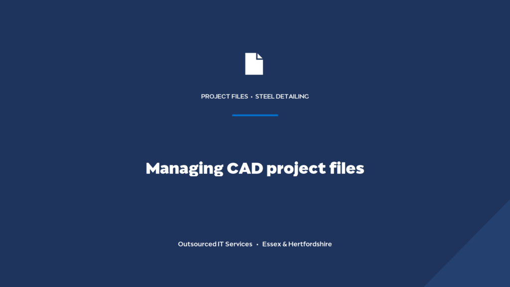 What's the best way to manage CAD project files for a detailing firm?