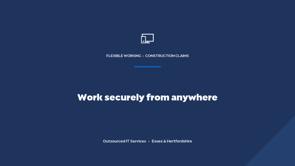 Can a small consultancy work securely from anywhere?