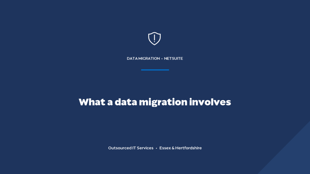 What does a NetSuite data migration actually involve?