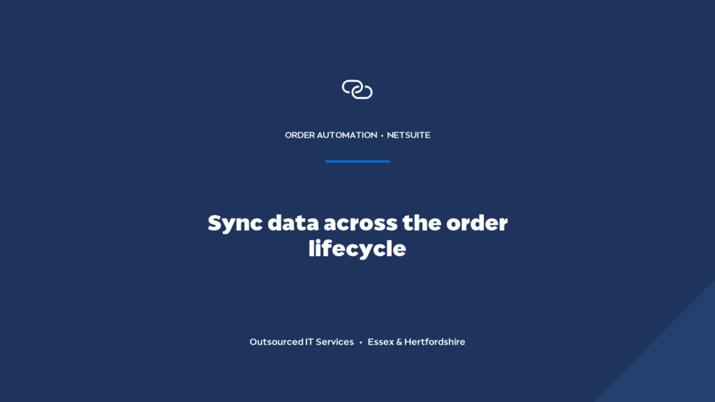 How do you keep commercial data in sync across the NetSuite order lifecycle?